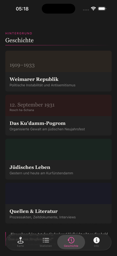 kudamm31 Geschichte